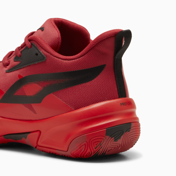Genetics Basketball Shoes, Club Red-For All Time Red, large-MEX