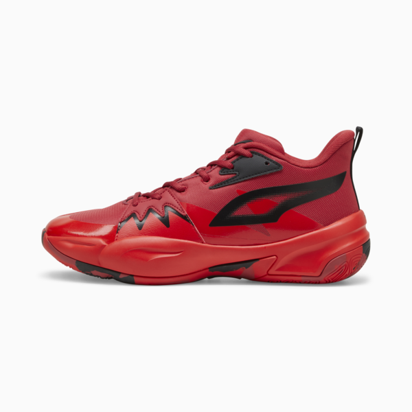 Genetics Basketball Shoes, Club Red-For All Time Red, large-MEX