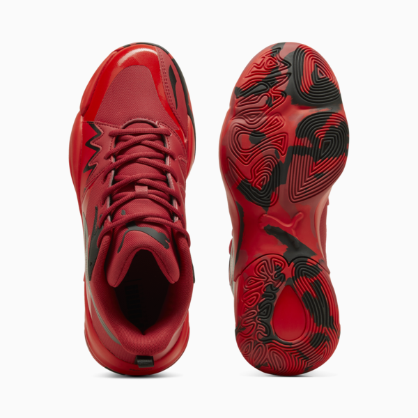 Genetics Basketball Shoes, Club Red-For All Time Red, large-MEX