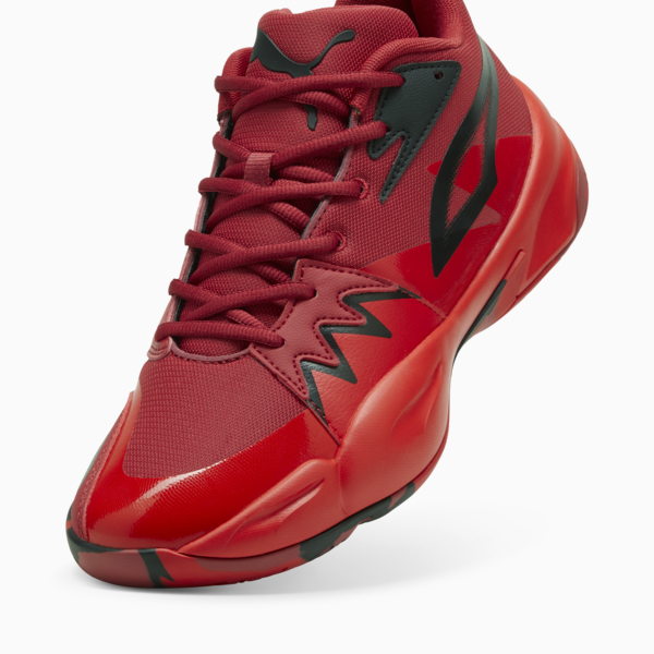Genetics Basketball Shoes, Club Red-For All Time Red, large-MEX