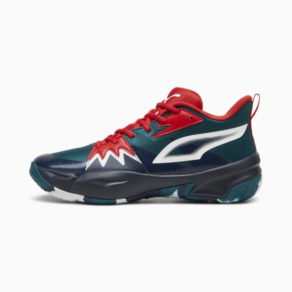 Zapatillas de basketball Genetics, Club Navy-Cold Green-For All Time Red, large-ARG
