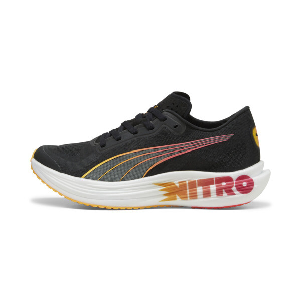 Zapatillas de running para mujer Deviate NITRO™ Elite 2, PUMA Black-Sun Stream-Sunset Glow, swatch-ARG