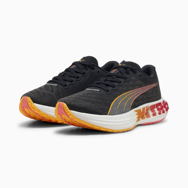 Zapatillas de running para mujer Deviate NITRO™ 2, PUMA Black-Sun Stream-Sunset Glow, large-ARG
