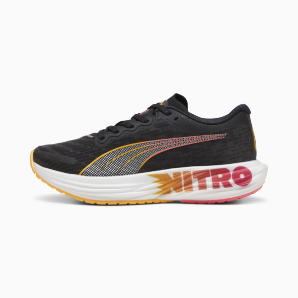 Zapatillas de running para mujer Deviate NITRO™ 2, PUMA Black-Sun Stream-Sunset Glow, large-ARG