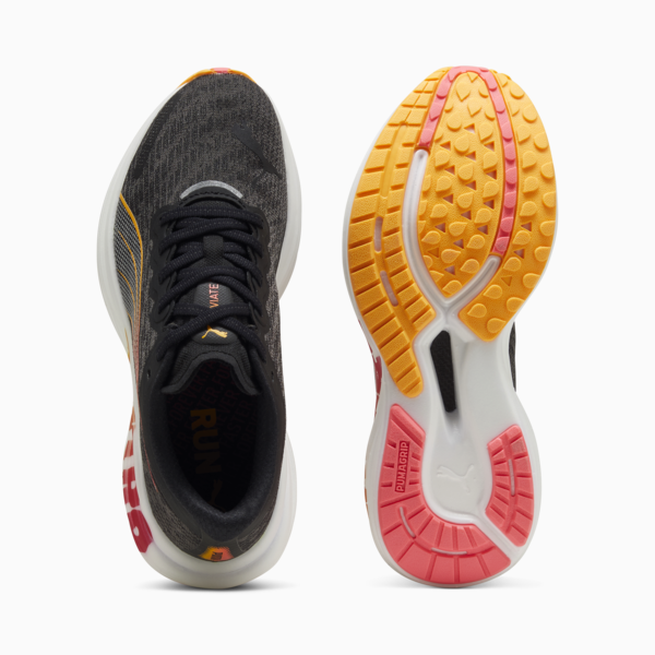 Zapatillas de running para mujer Deviate NITRO™ 2, PUMA Black-Sun Stream-Sunset Glow, large-ARG