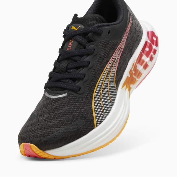 Zapatillas de running para mujer Deviate NITRO™ 2, PUMA Black-Sun Stream-Sunset Glow, large-ARG