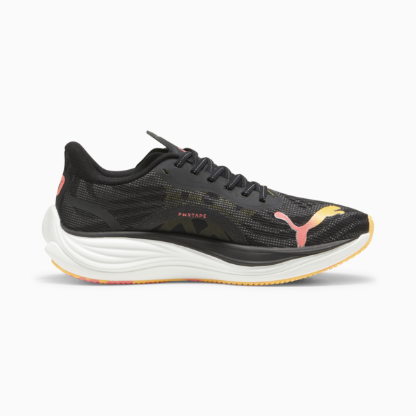 Velocity NITRO™ 3 Men's Running Shoes, PUMA Black-PUMA Silver-Sun Stream, large-ZAF