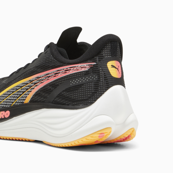 Velocity NITRO™ 3 Women's Running Shoes, PUMA Black-PUMA Silver-Sun Stream, large-ZAF