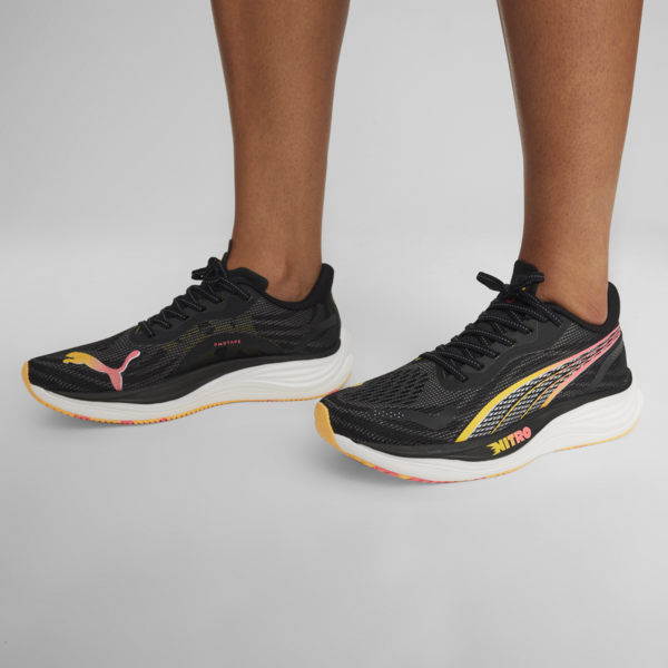 Zapatillas de running para mujer Velocity NITRO™ 3, PUMA Black-PUMA Silver-Sun Stream, large-ARG