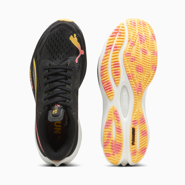 Zapatillas de running para mujer Velocity NITRO™ 3, PUMA Black-PUMA Silver-Sun Stream, large-ARG