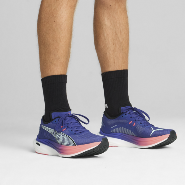 Zapatillas de running Deviate NITRO™ 3 para hombre, Lapis Lazuli-Sunset Glow, large-ARG