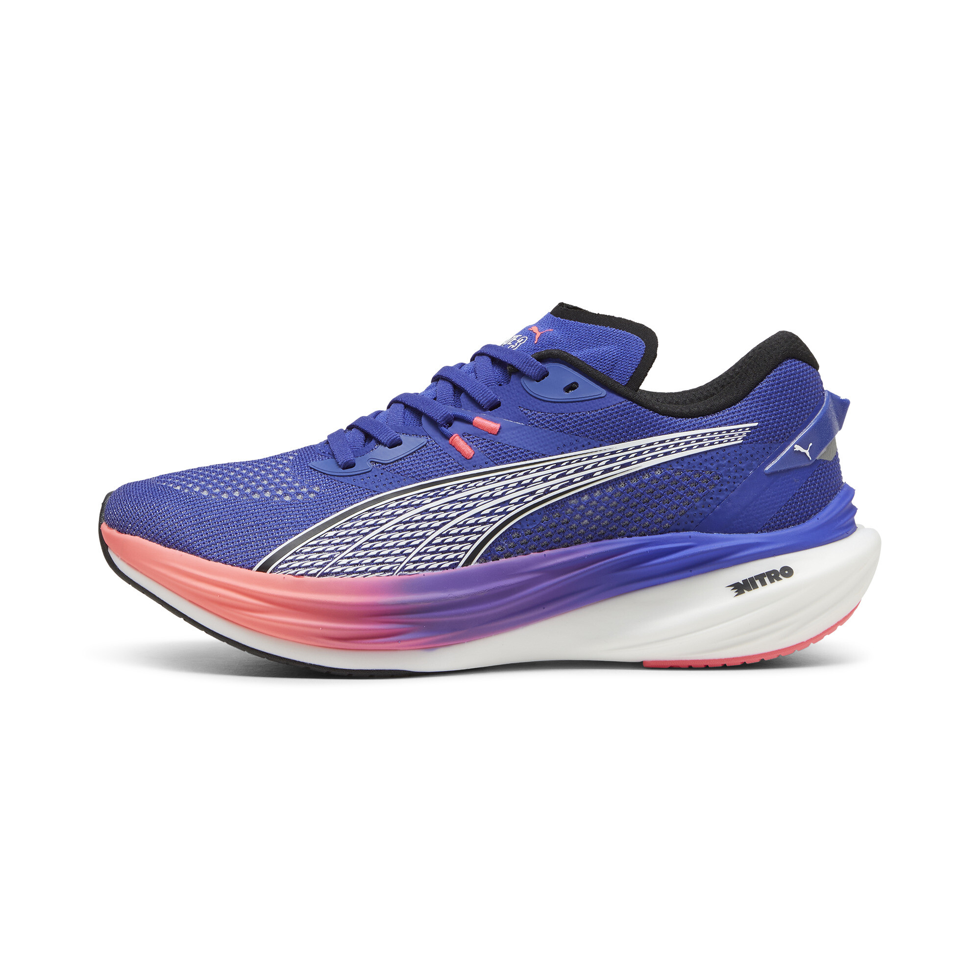 Puma Deviate NITRO™ 3 Laufschuhe Herren | Mit Colorful | Lapis Lazuli/Sunset Glow | Größe: 45