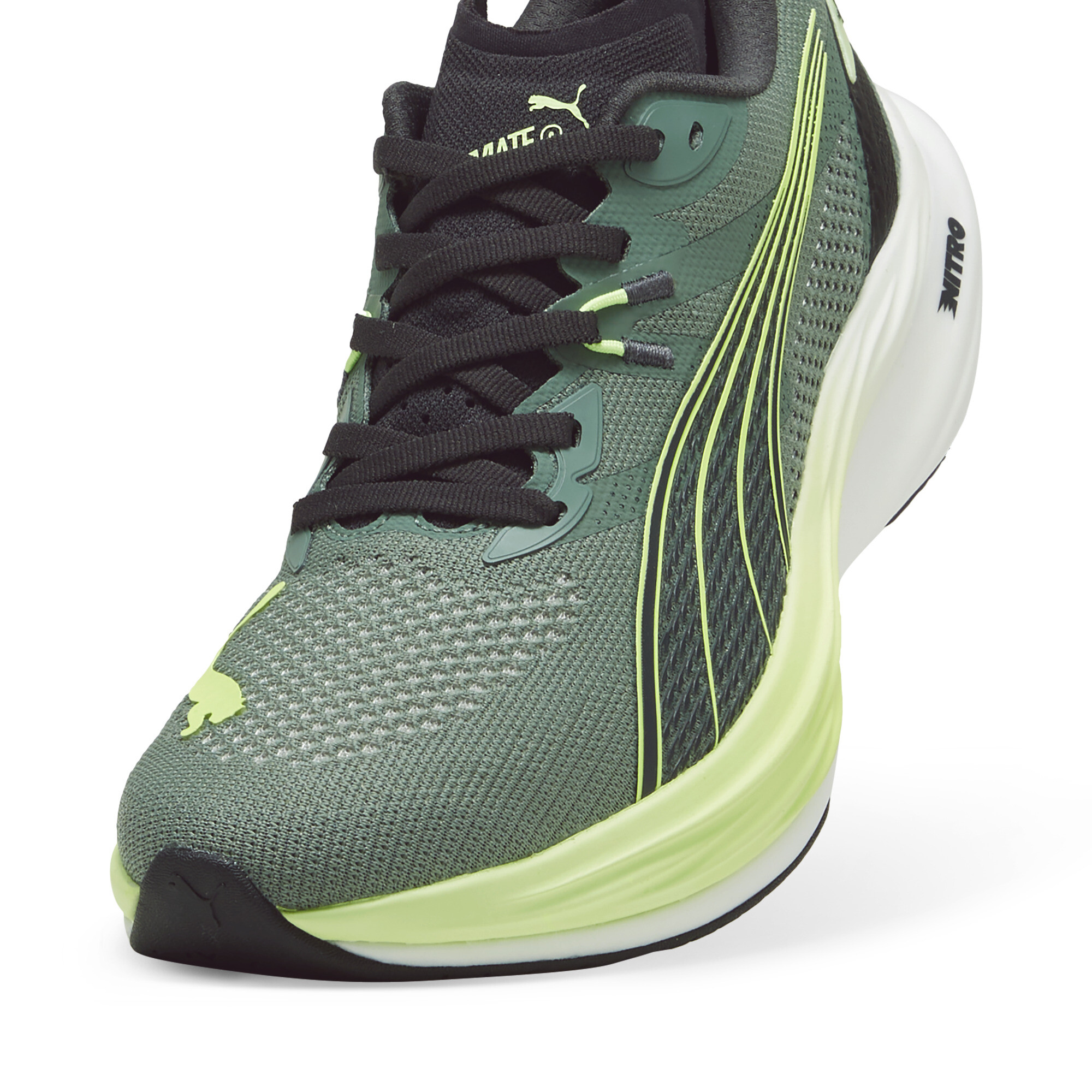 PUMA Deviate NITRO™ 3 hardloopschoenen, Eucalyptus-Fizzy Apple