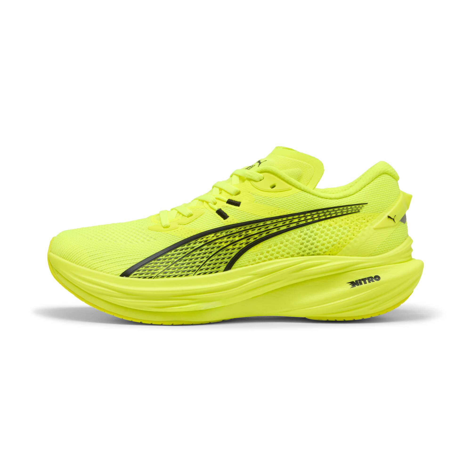 Puma Deviate NITRO™ 3 Laufschuhe Herren | Mit Colorful | Yellow Alert/Black | Größe: 48.5