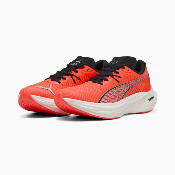 Tenis de running Hombre Deviate NITRO 3, Glowing Red-PUMA Black, large-MEX