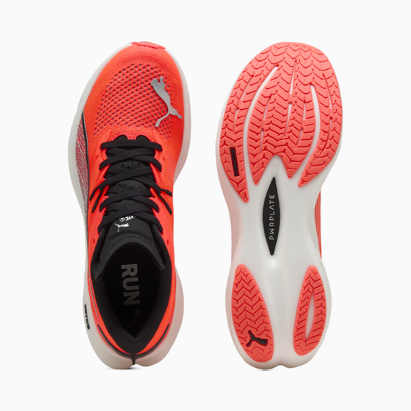 Tenis de running Hombre Deviate NITRO 3, Glowing Red-PUMA Black, large-MEX