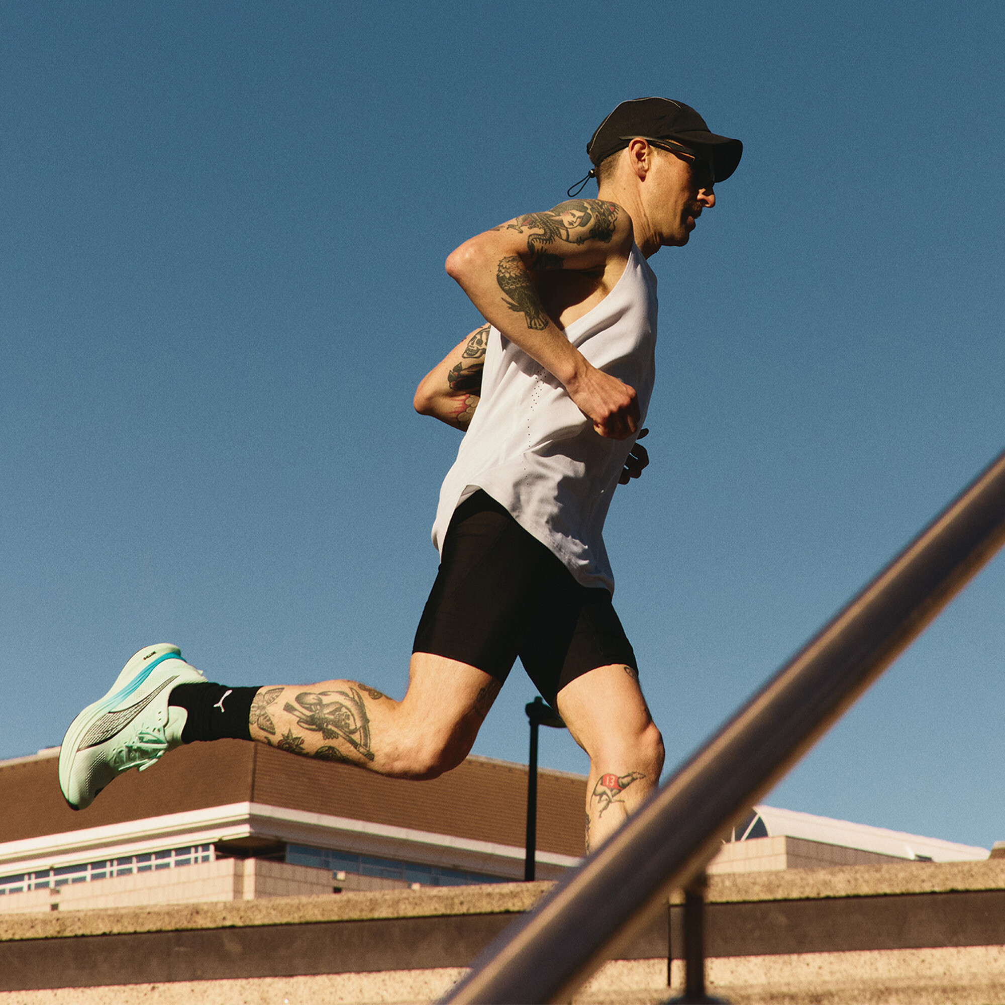 PUMA Deviate NITROâ¢ 3 hardloopschoenen voor Heren, Blauw, Maat 40 thumbnail 2