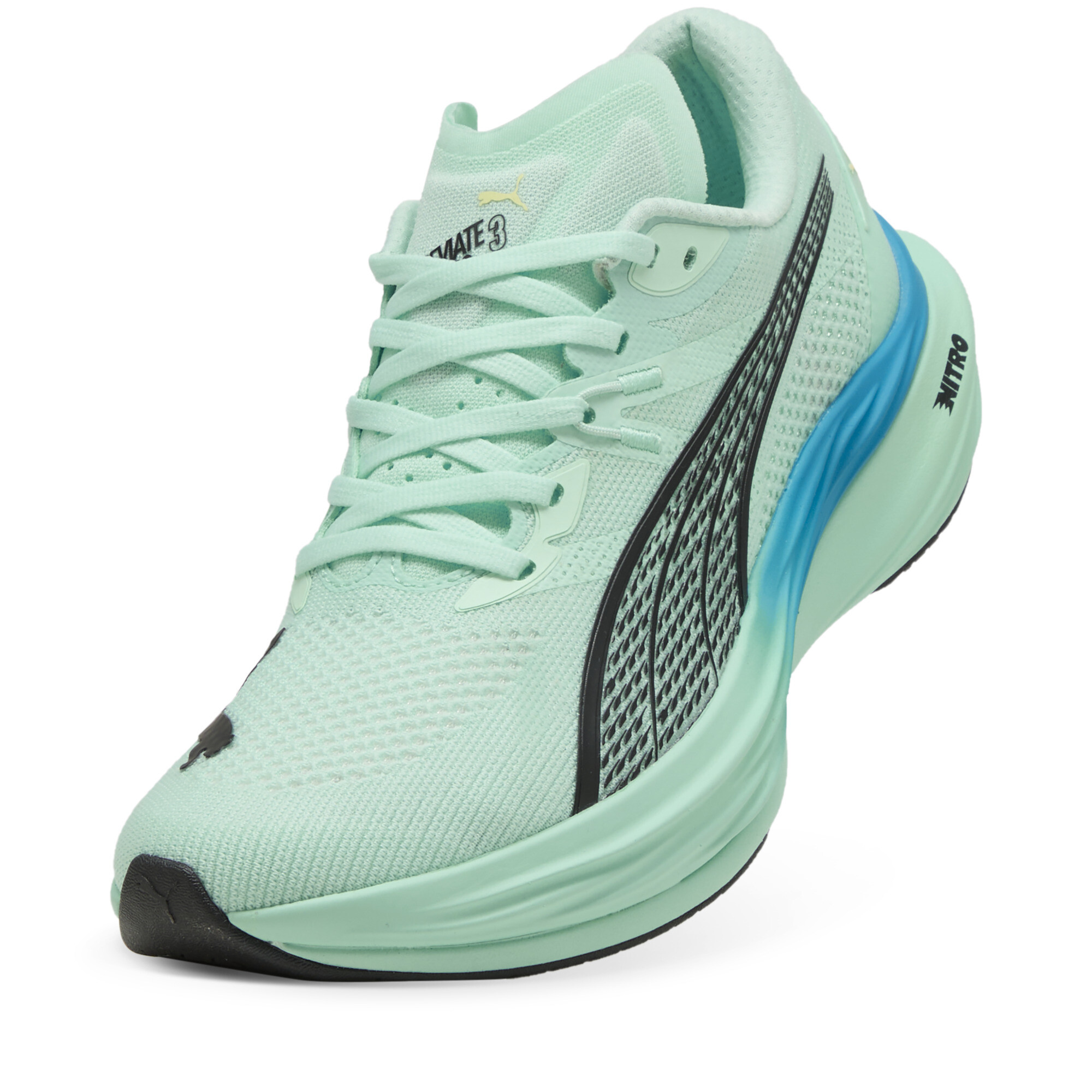 PUMA Deviate NITROâ¢ 3 hardloopschoenen voor Heren, Blauw, Maat 40 thumbnail 3
