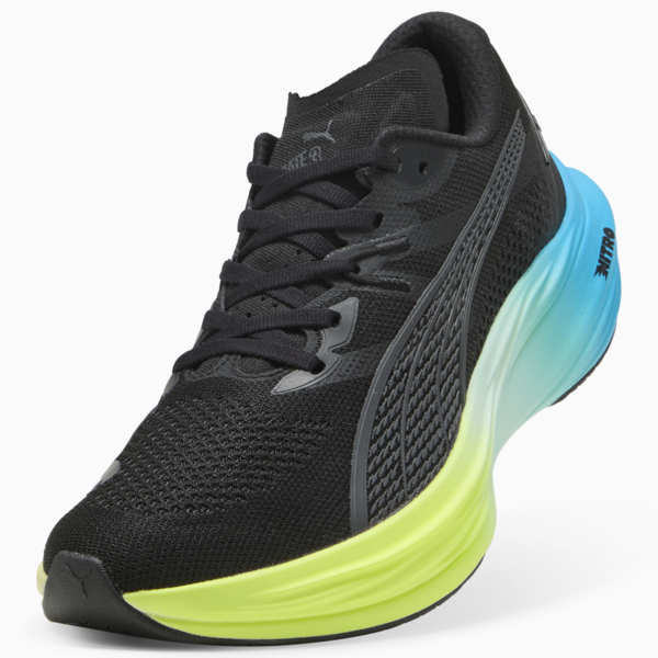 Deviate NITRO™ 3 Running Shoes Men, PUMA Black-Speed Blue, large-ZAF