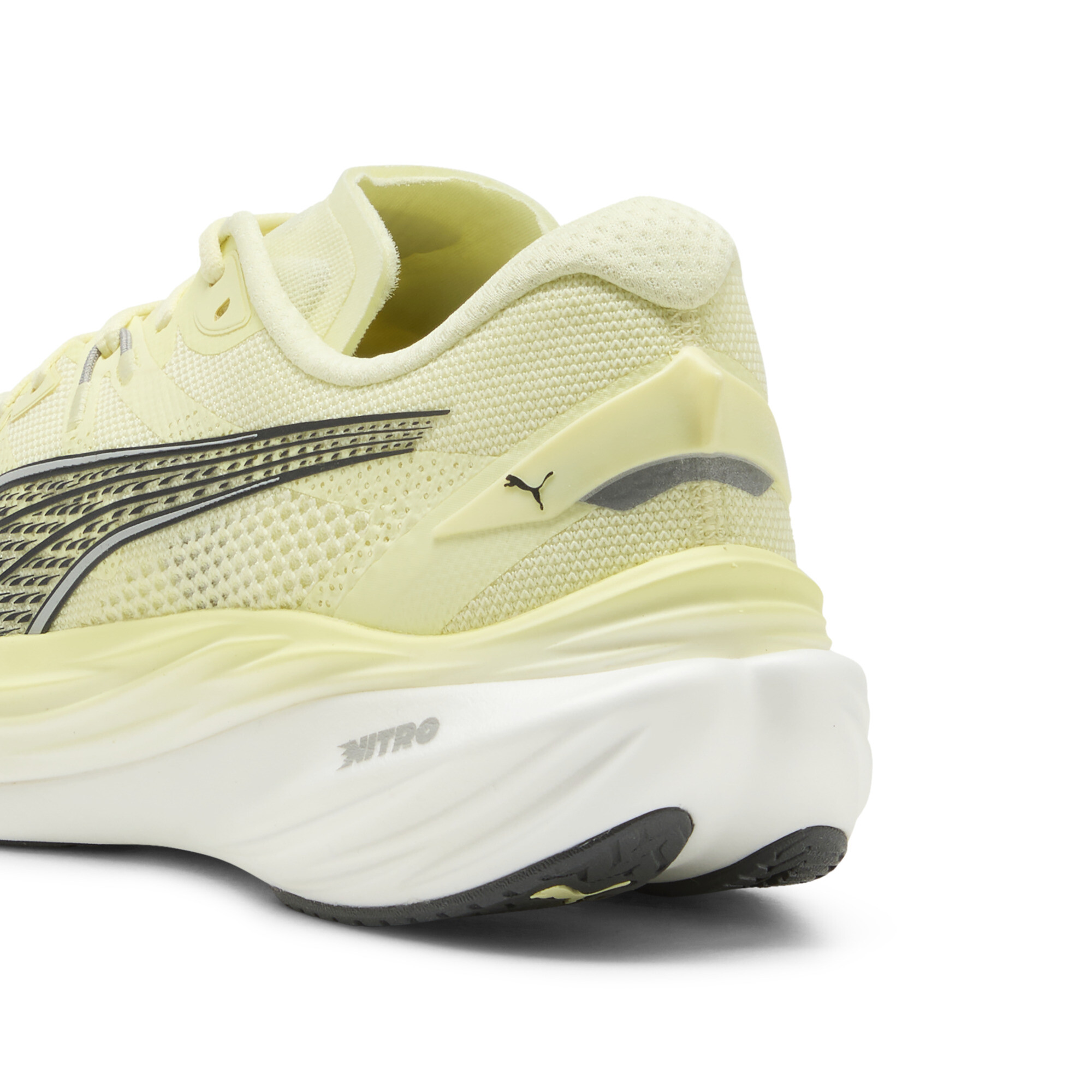 PUMA Deviate NITROâ¢ 3 hardloopschoenen voor Heren, Grijs/Goud, Maat 40,5 thumbnail 5