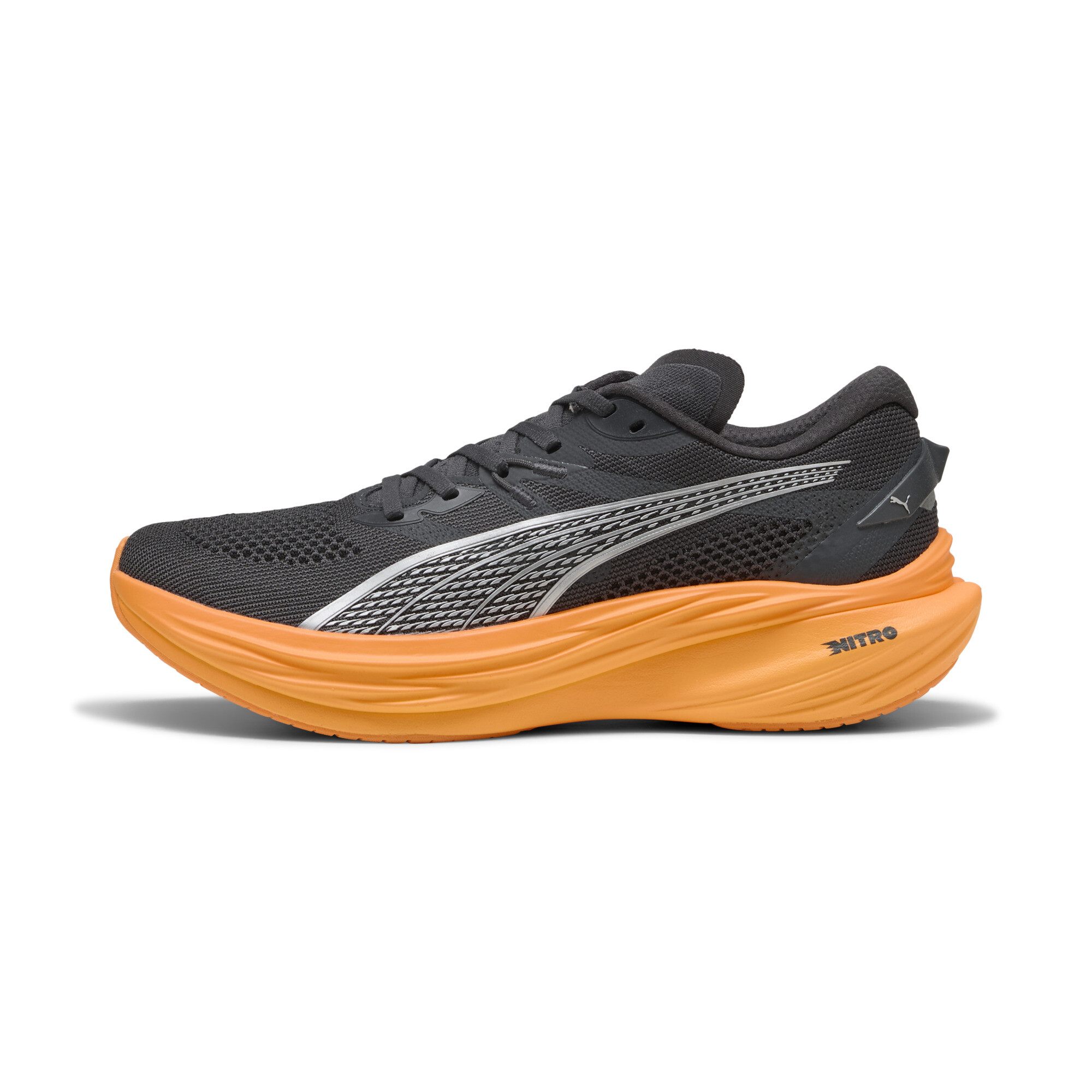 PUMA Deviate NITROâ¢ 3 hardloopschoenen voor Heren, Grijs, Maat 39