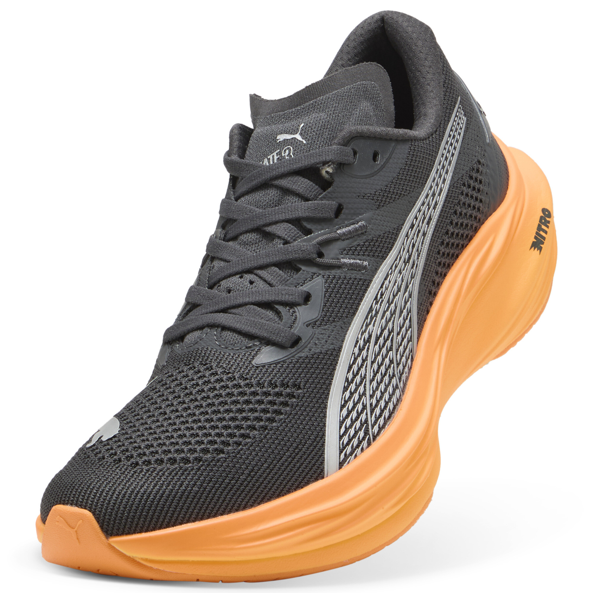 PUMA Deviate NITROâ¢ 3 hardloopschoenen voor Heren, Grijs, Maat 39 thumbnail 2