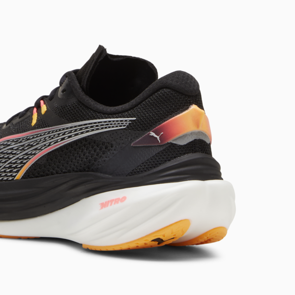 Zapatillas de running Deviate NITRO™ 3 para mujer, PUMA Black-Sunset Glow-Sun Stream, large-ARG