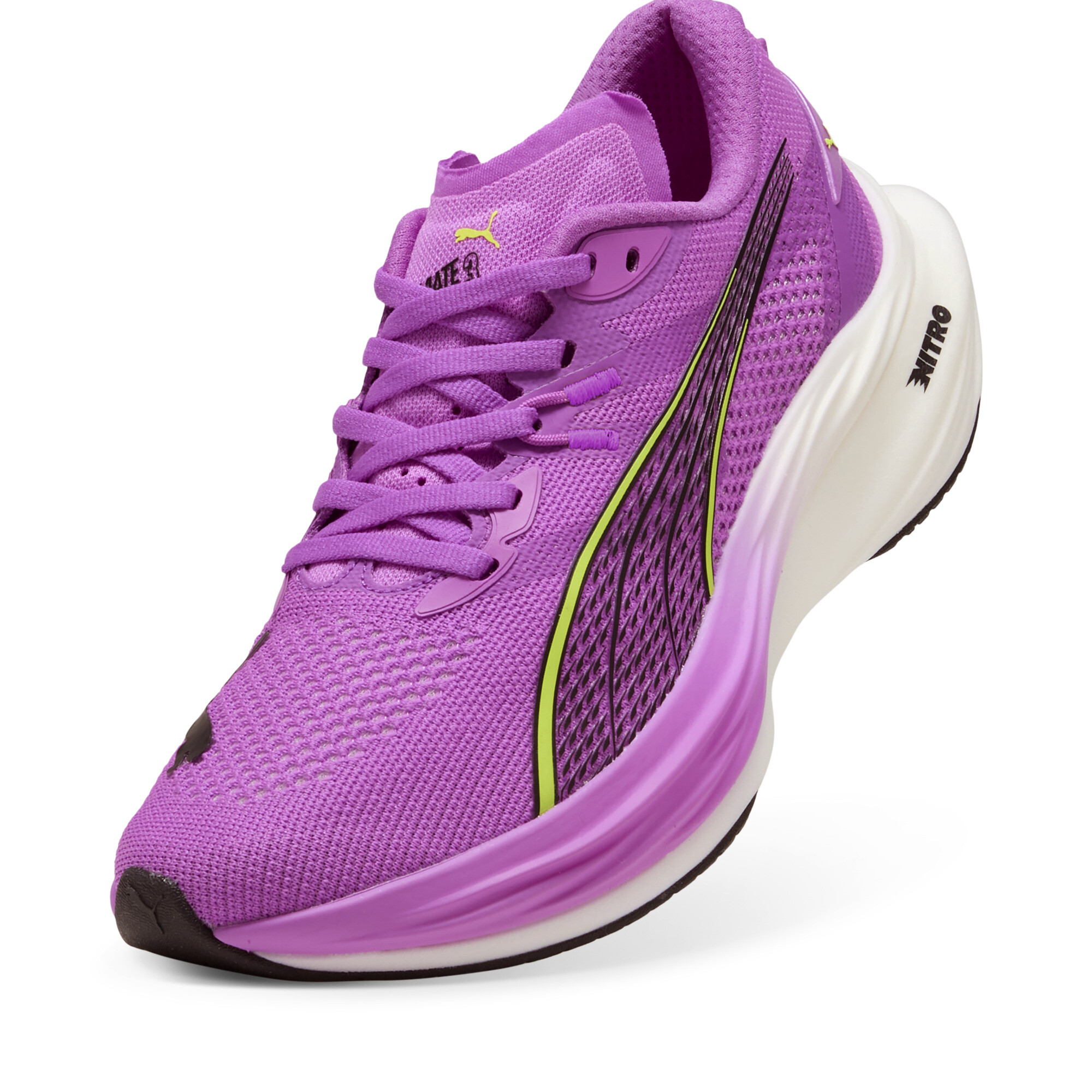 Deviate NITRO™ 3 hardloopschoenen voor Dames, Geel/Wit, Maat 37 | PUMA