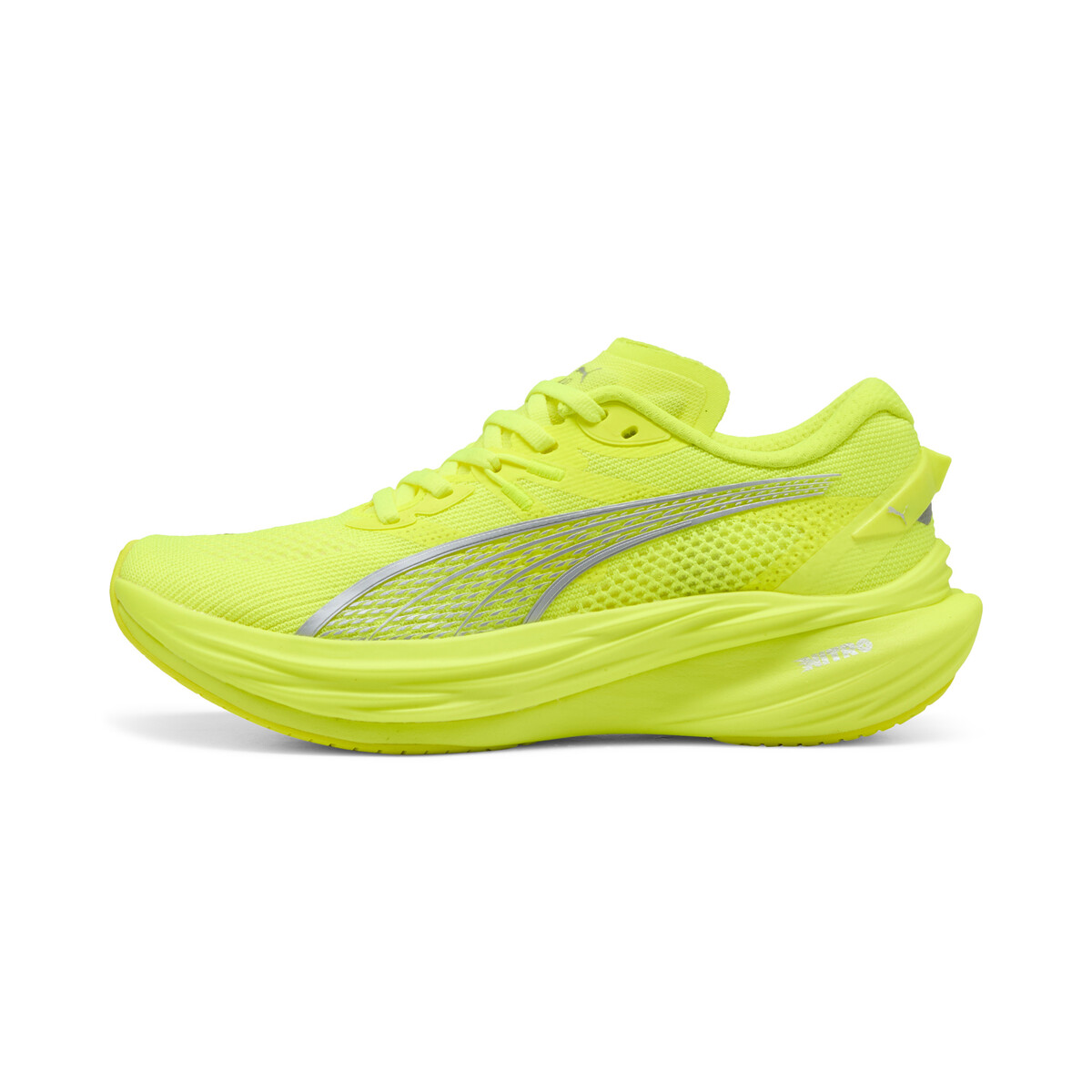Deviate NITRO™ 3 Running Shoes Women in Yellow Alert/Silver by PUMA, UK 4