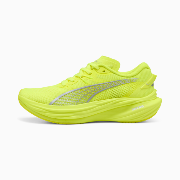 Deviate NITRO™ 3 Running Shoes Women, Yellow Alert-PUMA Silver, large-ZAF
