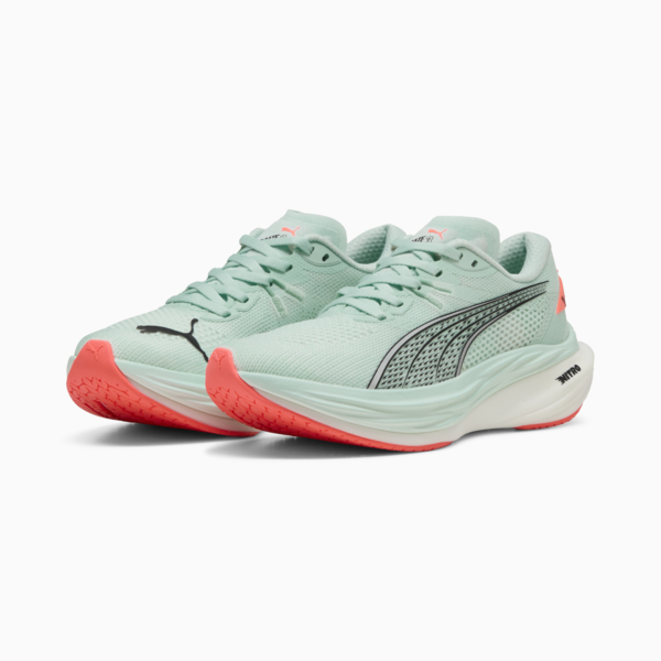 Deviate NITRO™ 3 Running Shoes Women, Peaceful Blue-Glowing Red, large-MEX