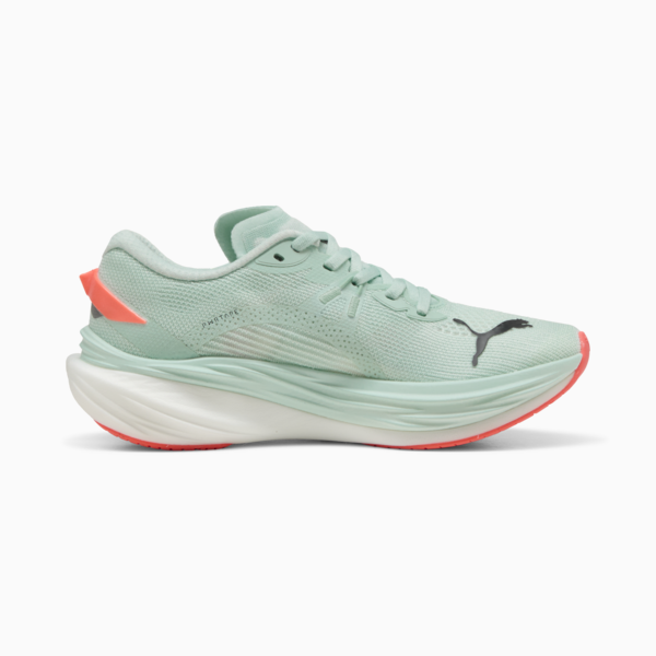 Deviate NITRO™ 3 Running Shoes Women, Peaceful Blue-Glowing Red, large-MEX
