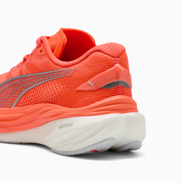 Zapatillas de running Deviate NITRO™ 3 para mujer, Glowing Red-PUMA Silver, large-ARG
