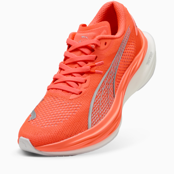 Zapatillas de running Deviate NITRO™ 3 para mujer, Glowing Red-PUMA Silver, large-ARG