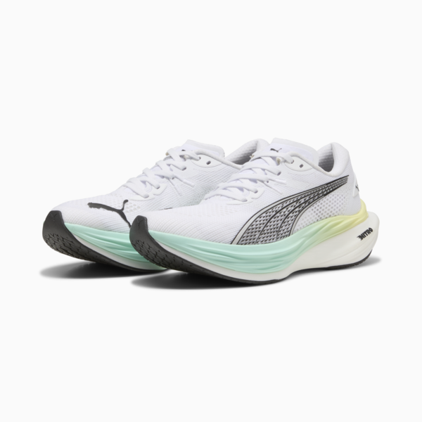 Deviate NITRO™ 3 Running Shoes Women, PUMA White-Mint Melt, large-ZAF