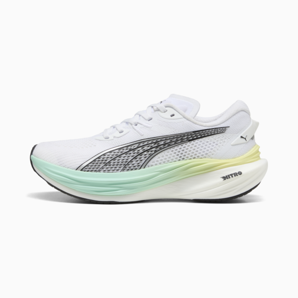 Deviate NITRO™ 3 Running Shoes Women, PUMA White-Mint Melt, large-MEX