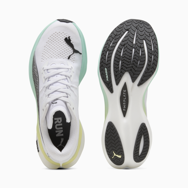 Deviate NITRO™ 3 Running Shoes Women, PUMA White-Mint Melt, large-ZAF