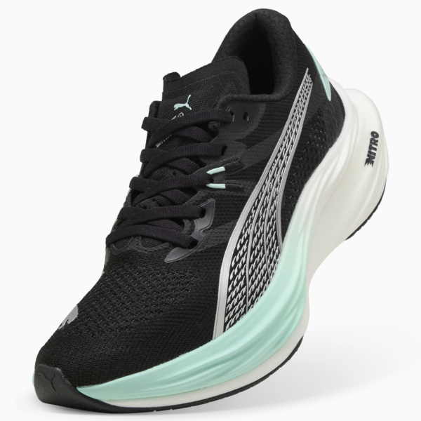 Deviate NITRO™ 3 Running Shoes Women, PUMA Black-Mint Melt, large-MEX
