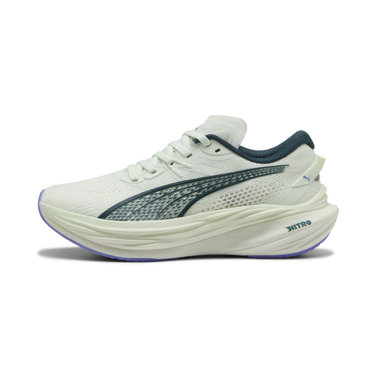 Deviate NITRO™ 3 Running Shoes Women in Sage Frost/Green Terrain by PUMA, UK 3.5