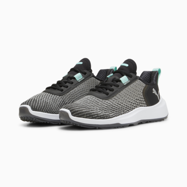 Fusion Crush Sport Women's Golf Shoes, PUMA Black-Mint, large-ZAF