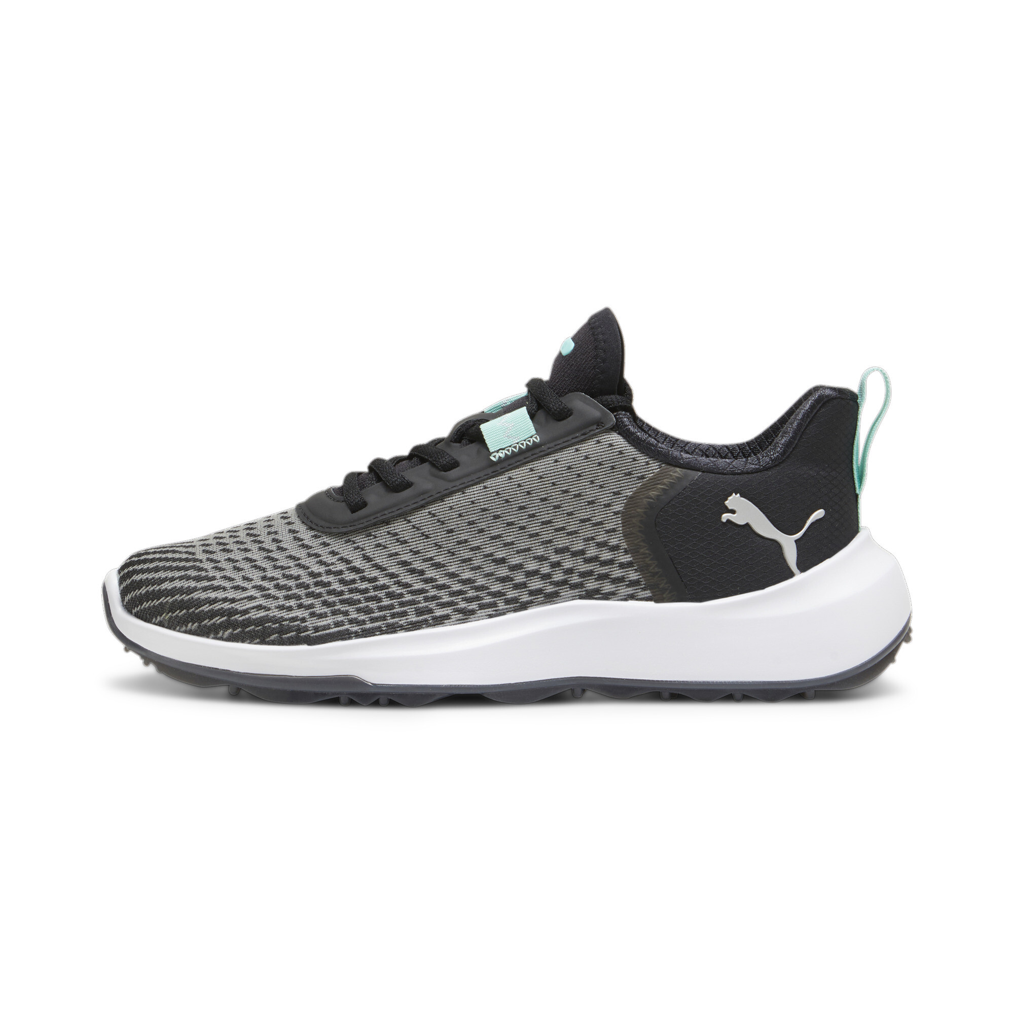 Puma Fusion Crush Sport Golfschuhe Damen | Mit Plain | Black/Mint | Größe: 38.5