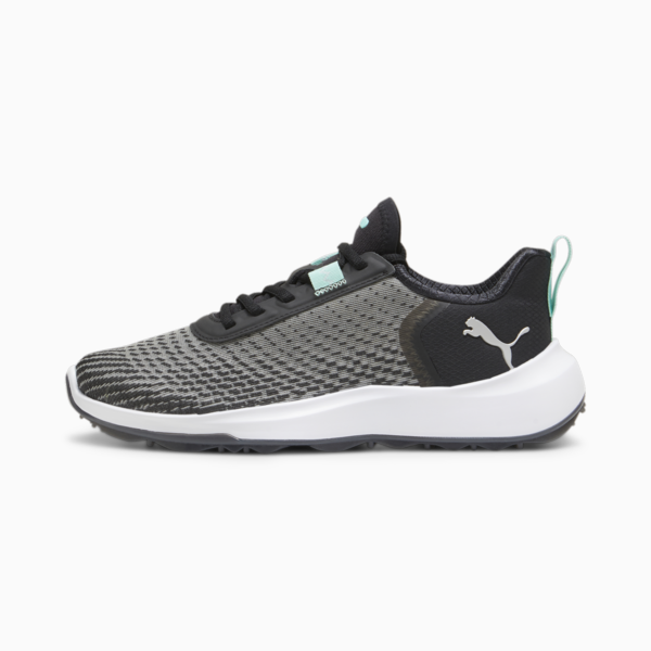 Fusion Crush Sport Women's Golf Shoes, PUMA Black-Mint, large-ZAF