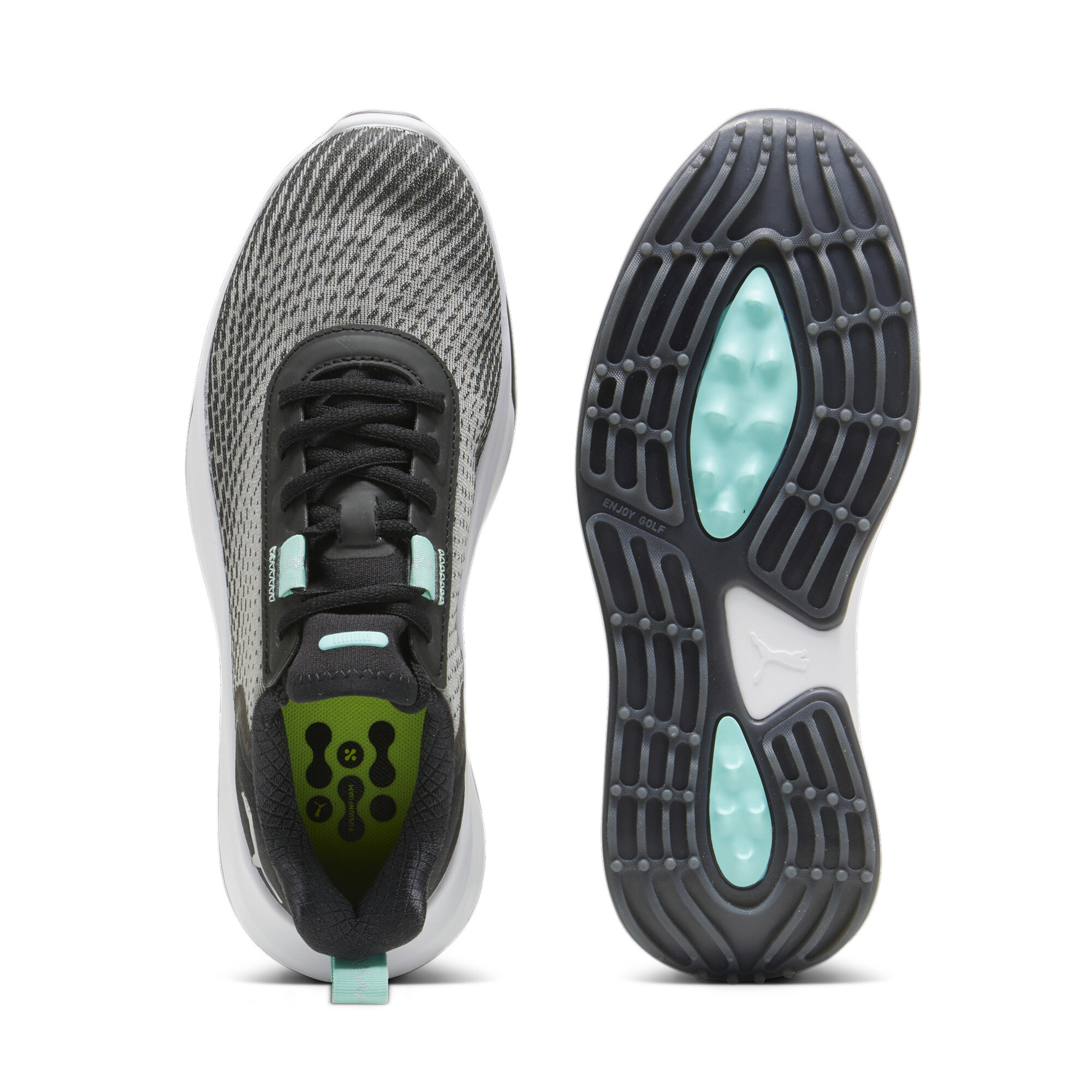 PUMA Fusion Crush Sport Vrouwengolfschoenen voor Dames, Zwart, Maat 40 thumbnail 4