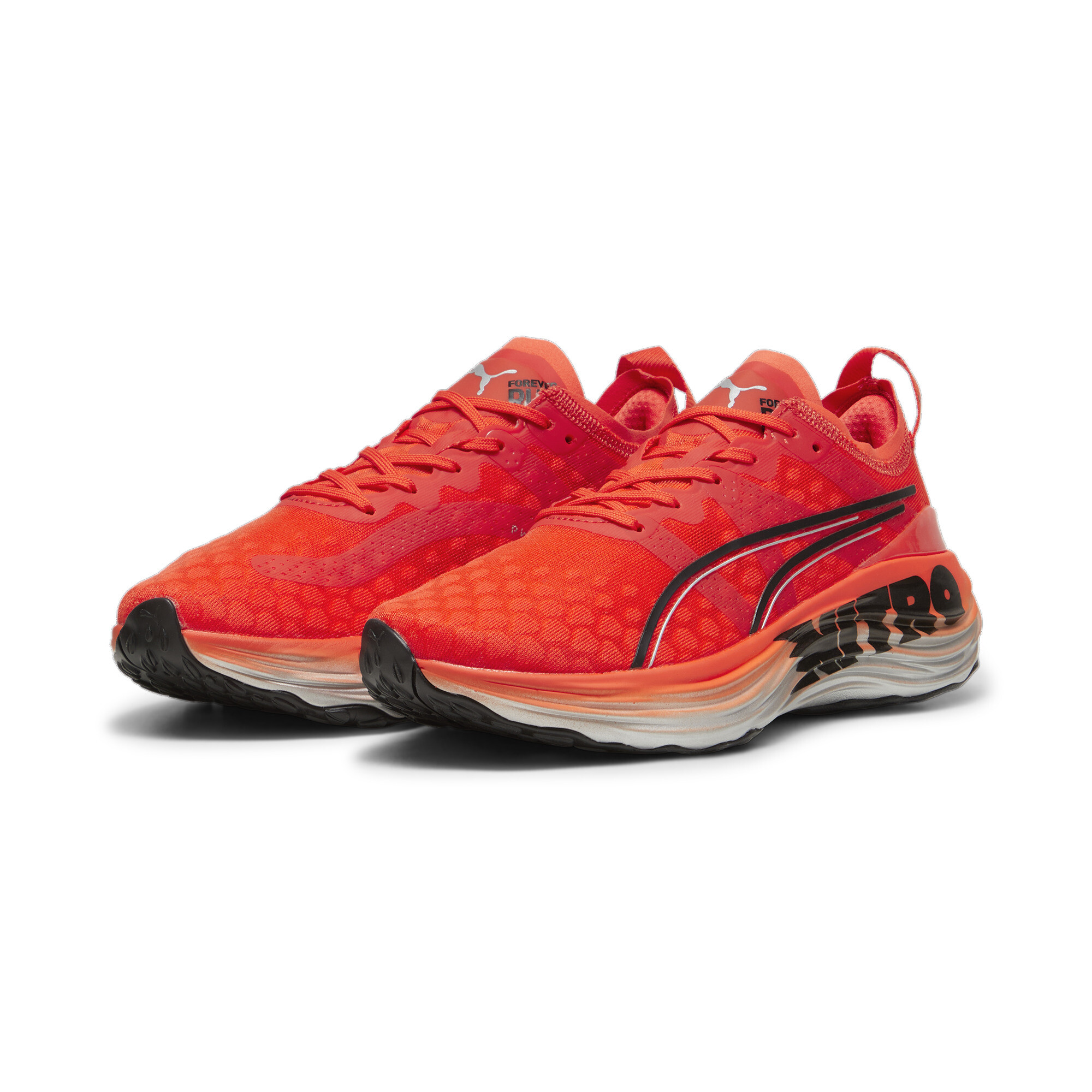 Women's Puma Forever Run NITRO's Running Shoes, Red, Size 36, Shoes
