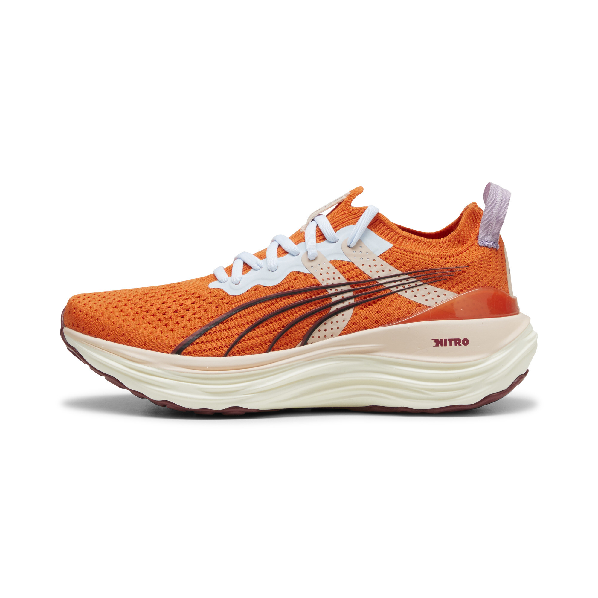 Women's Puma X Lemlem Forever Run NITRO™'s Running Shoes, Orange, Size 37, Shoes