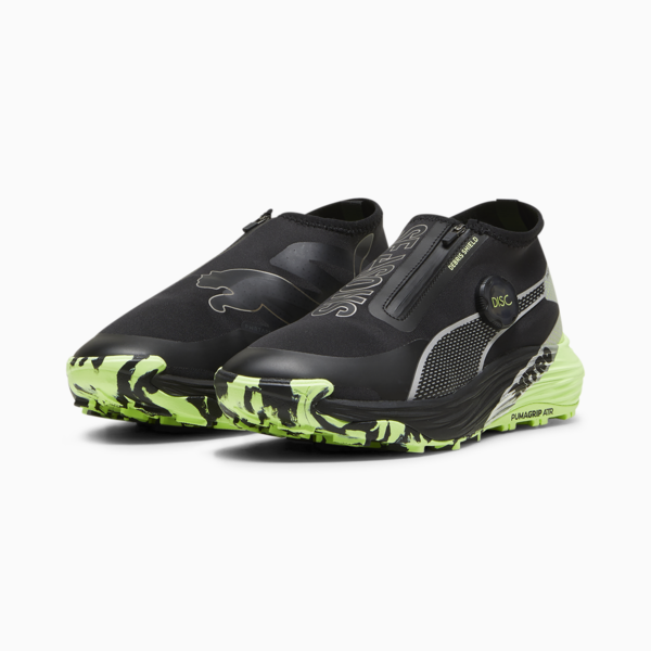 Voyage NITRO™ 3 Disc Trail Running Shoes Women, PUMA Black-Fizzy Apple-PUMA Silver, large-ZAF