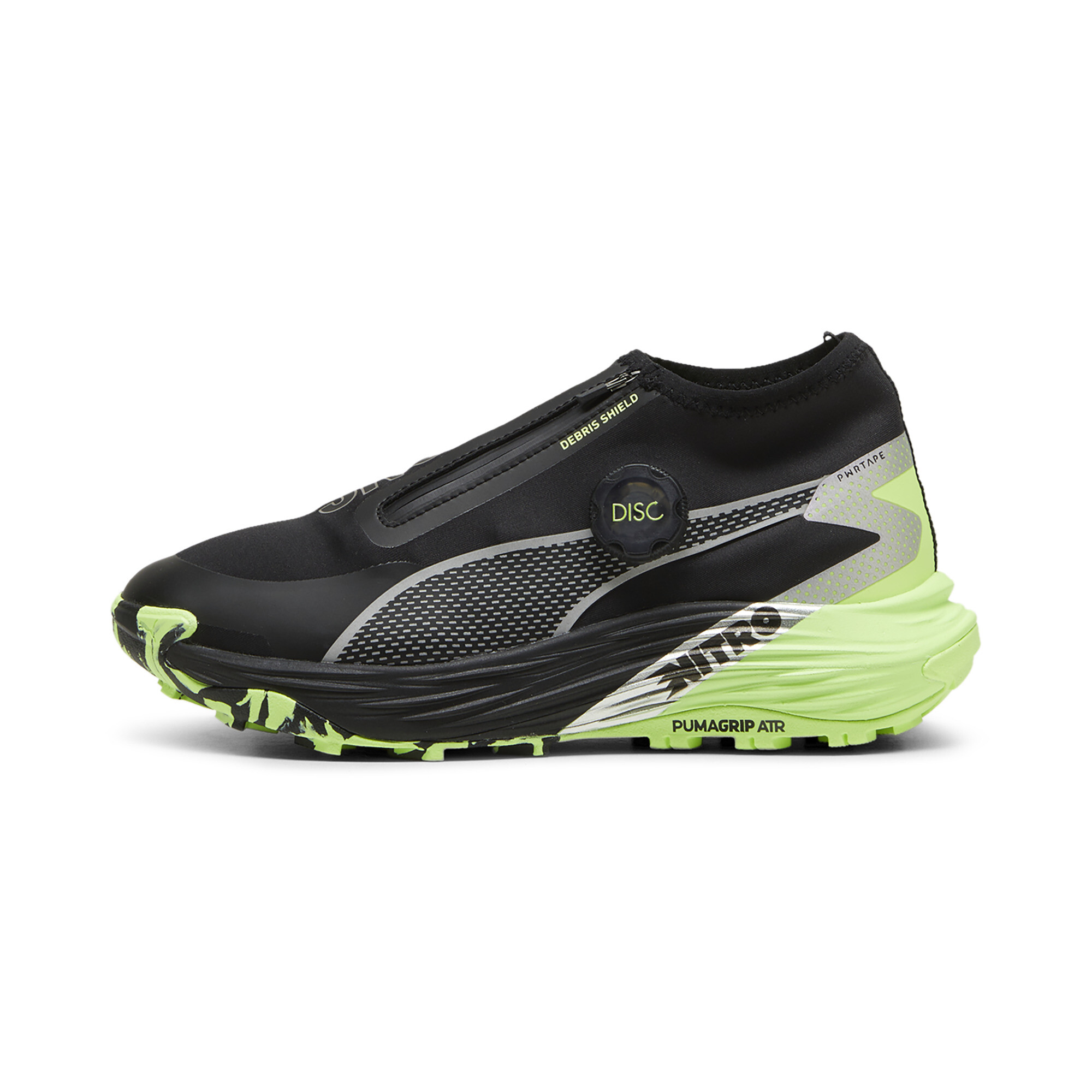 Puma Voyage NITRO™ 3 Disc Trail Running Schuhe Damen | Black/Fizzy Apple/Silver | Größe: 42