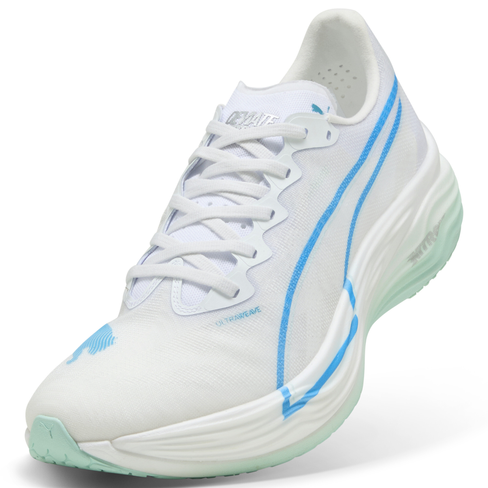 PUMA Deviate NITROâ¢ Elite 3 hardloopschoenen voor Heren, Blauw/Wit, Maat 40,5 thumbnail 2