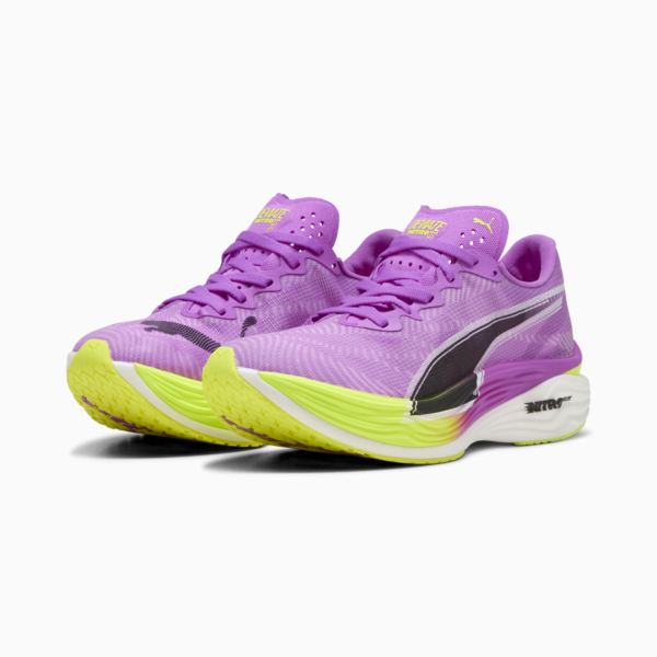 Tenis de running para mujer Deviate NITRO Elite 3, Pure Magenta-Yellow Alert, large-MEX