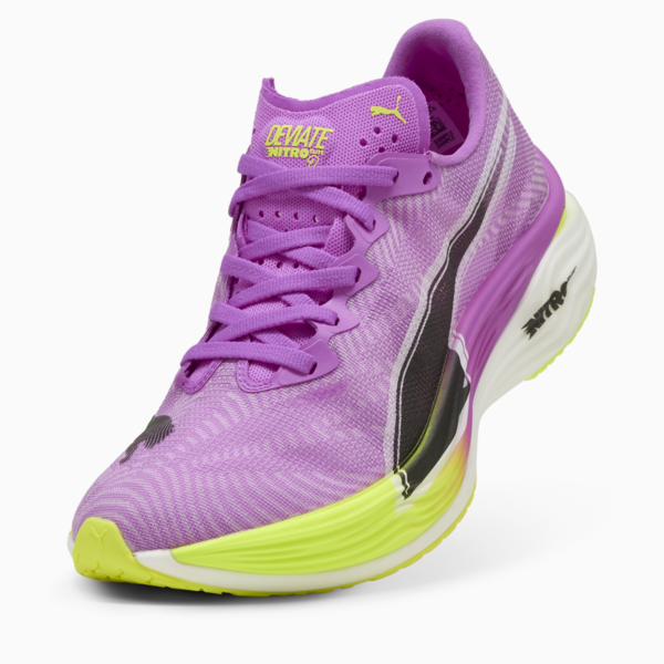 Tenis de running para mujer Deviate NITRO Elite 3, Pure Magenta-Yellow Alert, large-MEX
